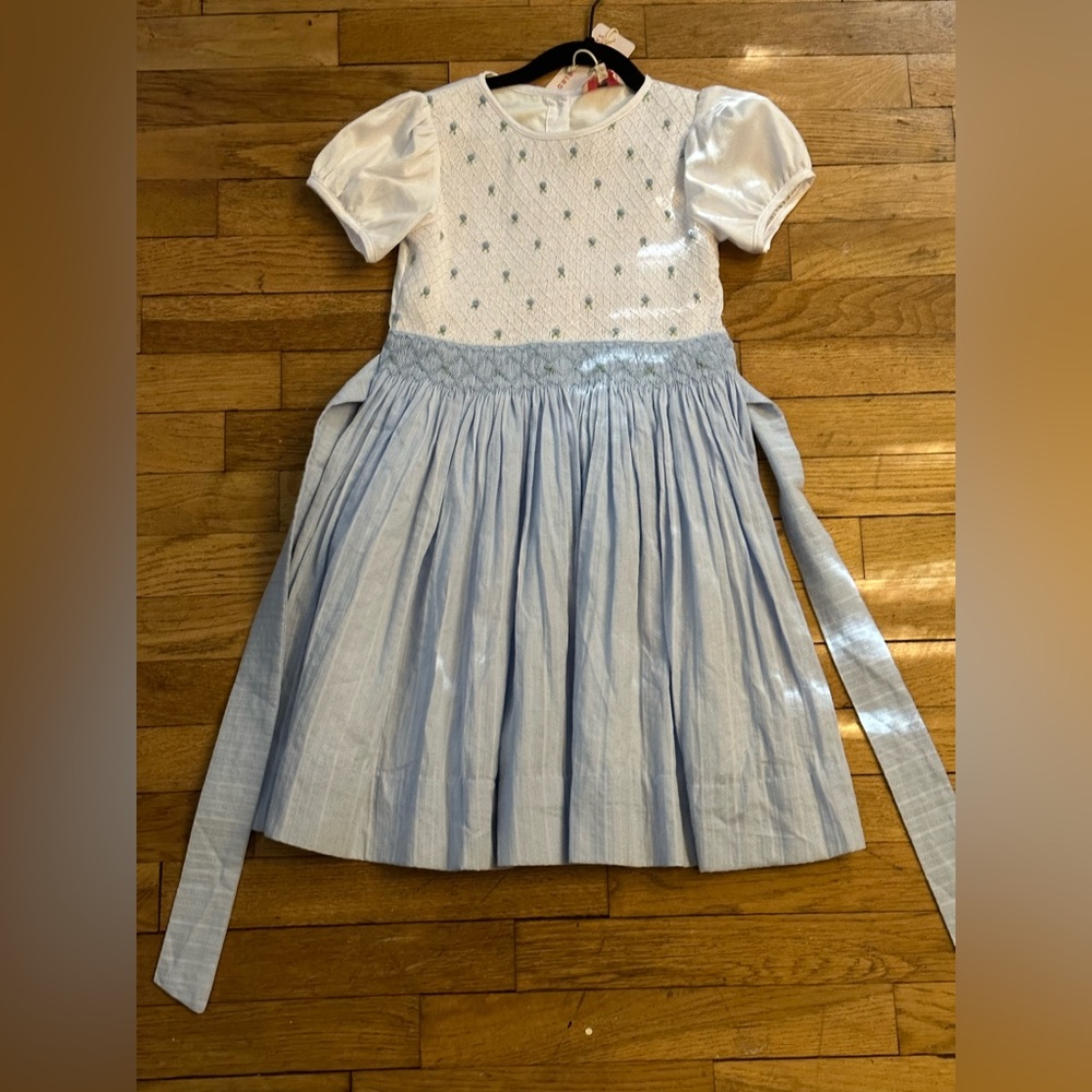 Smockingbitd Smocked Girls Dress